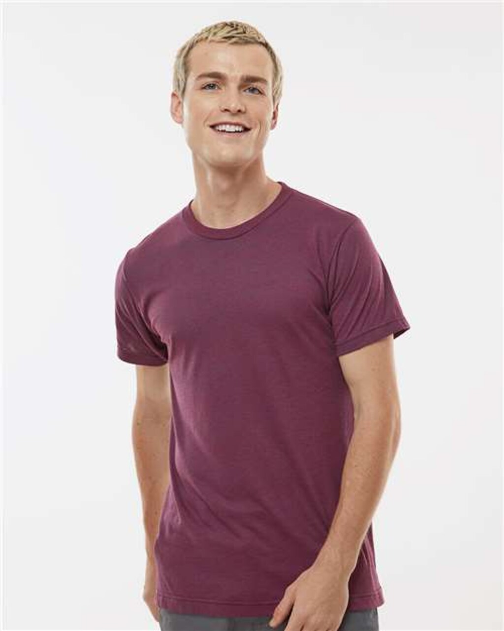 6 Pack: Tri-Blended T-Shirt Polyester/ring-spun USA Cotton/Rayon